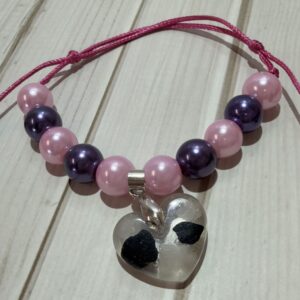 Bransoletka "Różowe Serce Ochrony"