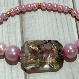 Bransoletka "Różany Blask"