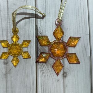 Śnieżynki na choinkę