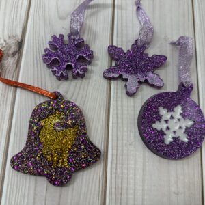 Zestaw świątecznych ozdób