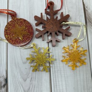 Zestaw świątecznych ozdób