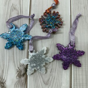 Śnieżynki na choinkę