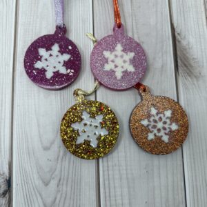 Zestaw świątecznych ozdób - bombeczki