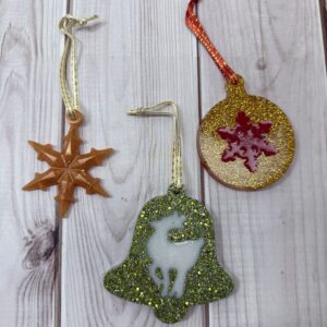 Zestaw świątecznych ozdób